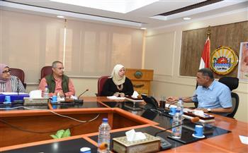 محافظ مطروح يتابع مخطط الأحوزة العمرانية 