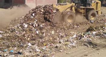   رفع 120 طن من المخلفات والقمامة وتكثيف حملات النظافة بالفشن