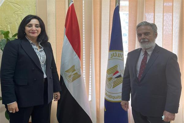 «شلبي» تستقبل سفير البرازيل لبحث التعاون السياحي بين البلدين