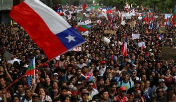   آلاف في تشيلي يحتجون على زيادة الهجرة الفنزويلية غير الشرعية