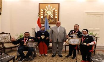   محافظ القاهرة يكرم أبطال مصر بدورة الألعاب البارالمبية طوكيو 2020