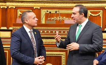   المستشار أحمد يستقبل أمين عام البرلمان العربي وعدداً من أمناء عموم البرلمانات العربية