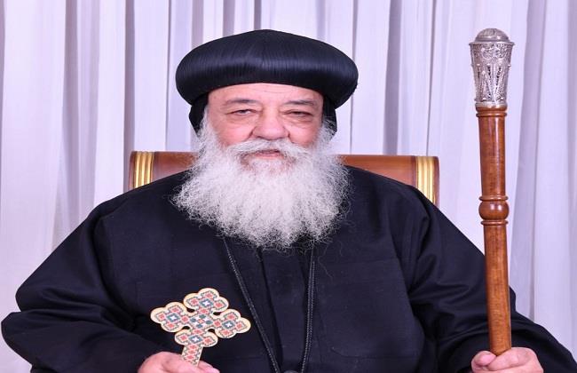 وفاة الأنبا هدرا مطران أسوان عن عمر ناهز 81 عاما