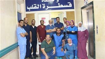 ورشة عمل تنجح في توسيع الصمام الميترالي بالقسطرة القلبية بجامعة قنا