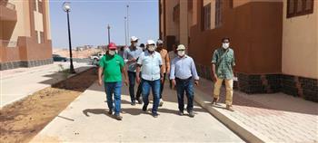   مسئولو الإسكان يتفقدون مشروعات مدينة ناصر الجديدة «غرب أسيوط»