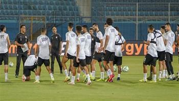 المنتخب الوطني يختتم تدريبه غدا استعدادًا لليبيريا