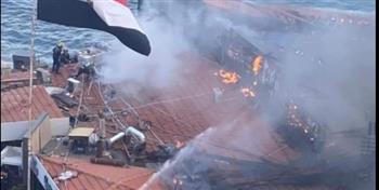   السيطرة على حريق نشب بأحد المطاعم على كورنيش الإسكندرية