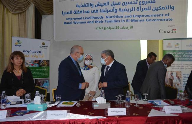 السفير الكندى لـ محافظ المنيا: فخورون بالمشاركة فى حياة كريمة