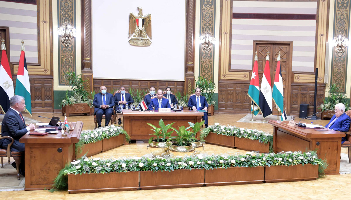 اتحاد المحامين العرب يشيد بالقمة "المصرية الأردنية الفلسطينية"