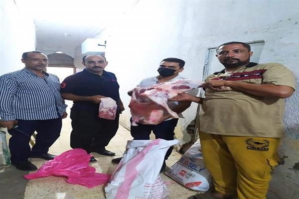 ضبط لحوم ومصنعات غير صالحة للاستهلاك الآدمى بالمنوفية