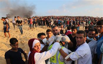   استشهاد فلسطينى ثالث برصاص الاحتلال فى غزة