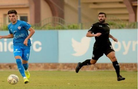 تعادل الزمالك وبيراميدز وديا استعدادا للموسم الجديد