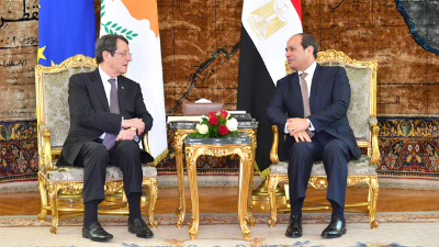رئيس قبرص: التعاون بين بلدنا ومصر يزاد متانة