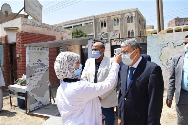 محافظ المنيا يتابع سير امتحانات الدور الثاني للثانوية العامة