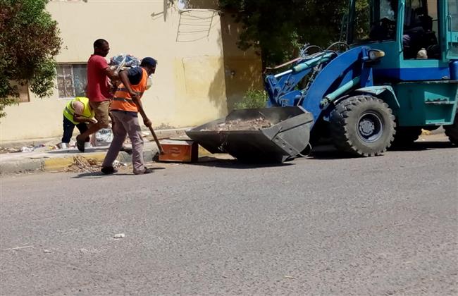حملات مكثفة لرفع كفاءة منظومة النظافة بمدينة سفاجا 