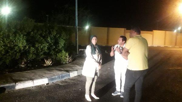 «المغربى» تتفقد المشروعات الجارى تنفيذها بمدينة سفاجا