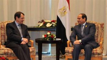   رئيس قبرص: نتطلع لتطوير التعاون مع مصر في مختلف المجالات