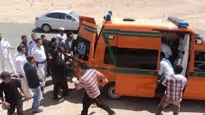 إصابة 3 أشخاص على طريق أبو سمبل