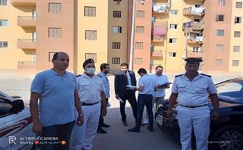 تحرير ٣٦ محضرًا لوحدات إسكان مخالفة ببرج العرب الجديدة
