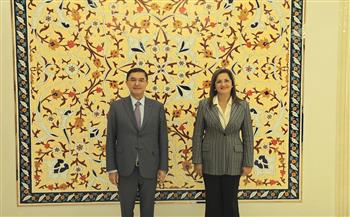   وزيرة التخطيط تلتقي نائب رئيس الوزراء الأوزباكستاني لبحث مجالات التعاون بين البلدين