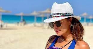 هند صبرى بجلسة تصوير جديدة فى الساحل