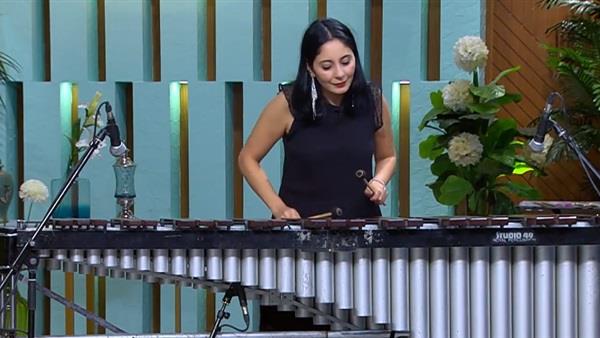 ماريمبا نسمة عبد العزيز بمسرح النافورة