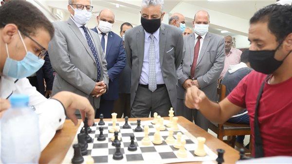 انطلاق فعاليات الملتقى الثاني للشطرنج بجامعة جنوب الوادى  