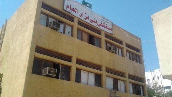  الكمامة سلاح الأطباء بمستشفى بني مزار بالمنيا