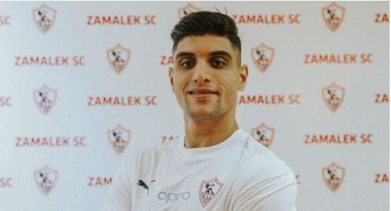 لاعبوا الزمالك يرحبون بمدافعهم الجديد محمود شبانة