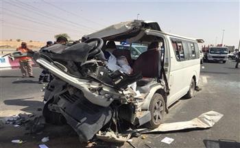   إصابة 5 أشخاص في حادث على طريق الإسكندرية الصحراوي