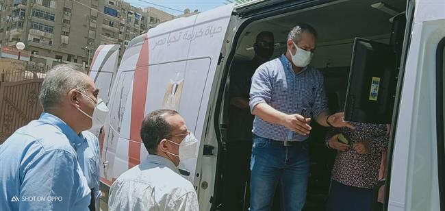 خدمات سيارة «المركز التكنولوجي المتنقل» بأسيوط لتوفير حياة أفضل