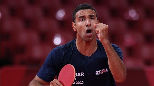 عمر عصر يتوج ببطولة أفريقيا لتنس الطاولة بعد الفوز على بطل نيجيريا