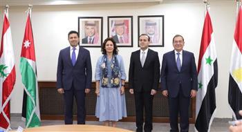 مصر والأردن وسوريا ولبنان يتفقون على توصيل الغاز المصري للبنان