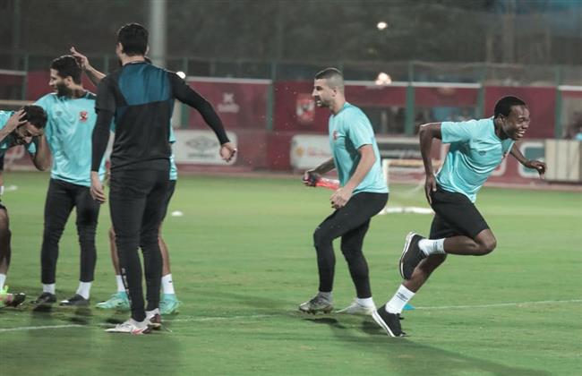 مران الأهلي.. تدريبات بدنية متنوعة للاعبين