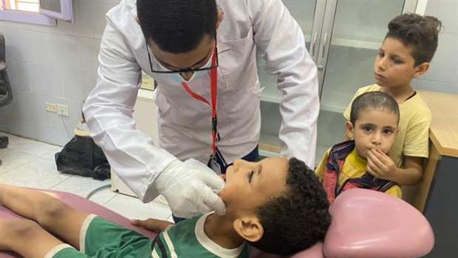 16 طبيبا في مختلف التخصصات ضمن قافلة جامعة المنيا بـ مغاغة 