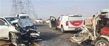 3 حوادث سير بالشرقية تتسبب في مصرع وإصابة 15 شخصا