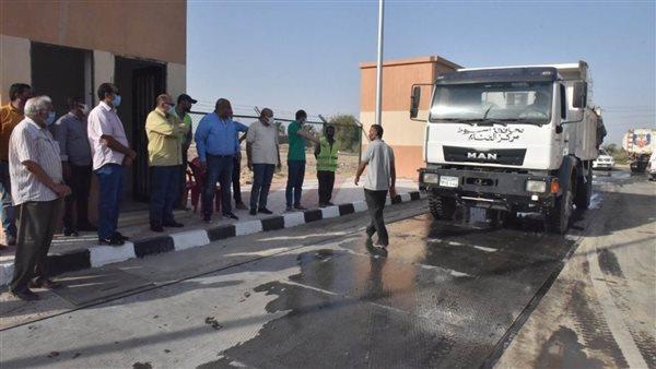 محافظ أسيوط يشهد التشغيل التجريبي للمحطة الوسيطة 