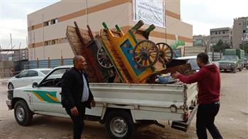 الجيزة تستعد لامتحانات «نص السنة» برفع الإشغالات