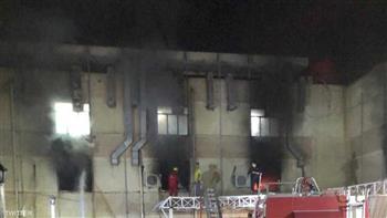   الحماية المدنية تسيطر على حريق داخل مستشفى ناهيا العام دون إصابات