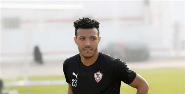 إسلام جابر يشارك فى تدريبات الزمالك استعدادًا لبطولة كأس الرابطة 