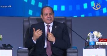  السيسي: جائحة كورونا تحدٍ عظيم قابل الإنسانية فى العصر الحديث