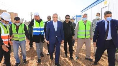 محافظ سوهاج يتفقد شبكات البنية التحتية بالمنطقة الصناعية بغرب جرجا 