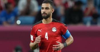 عمرو السولية يشارك فى التدريب الجماعى قبل لقاء نيجيريا