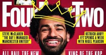 محمد صلاح نجم غلاف مجلة جي كيو البريطانية لشهر فبراير