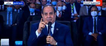 الرئيس: حجم الإنفاق خلال 7 سنوات أكثر من 400 مليار دولار للخروج من الفقر