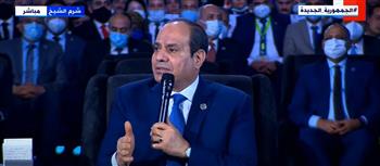   الرئيس السيسي: مثلث الفقر والتخلف والجهل متاهة يصعب الخروج منها.. فيديو  