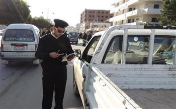 تحرير 6640 مخالفة مرورية متنوعة  خلال يوم 
