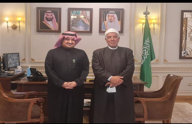 قنصل السعودية يستقبل وكيل وزارة الأوقاف بالإسكندرية 