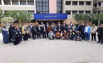وفد عراقى يزور مقر الأكاديمية العربية للعلوم والتكنولوجيا بالأسكندرية