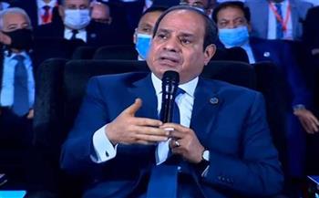  السيسى: مصر لها السبق فى التعاون مع المنظمات الدولية المختلفة